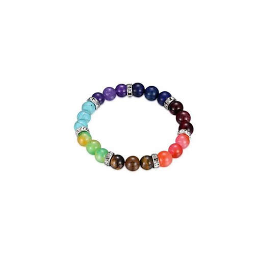Women's Bead Bracelet Geometrical Rainbow Fashion Alloy Bracelet Jewelry Rainbow For Gift Daily
Women's Bead Bracelet Geometrical Rainbow Fashion Alloy Bracelet Jewelry Rainbow For Gift Daily
