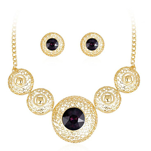 Women's Bridal Jewelry Sets Geometrical Leaf Flower Fashion Gold Plated Imitation Diamond Earrings Jewelry Gold For Party Gift 1 set
Women's Bridal Jewelry Sets Geometrical Leaf Flower Fashion Gold Plated Imitation Diamond Earrings Jewelry Gold For Party Gift 1 set