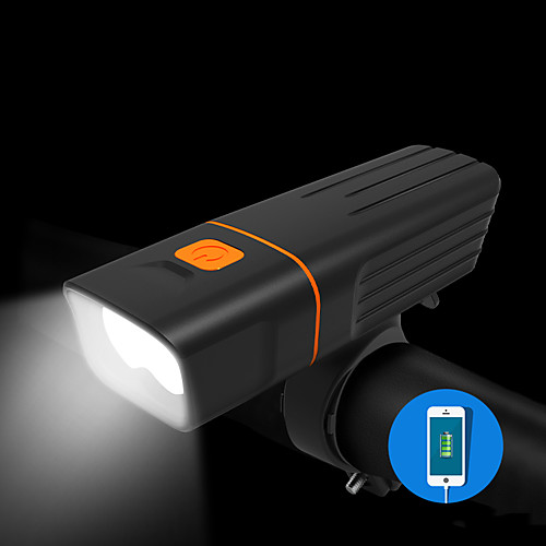 LED Bike Light Lamp Front Bike Light Bicycle Cycling Waterproof Portable USB Charging Output Lithium Battery 500 lm USB Rechargeble Battery Built-in power supply White Everyday Use Cycling / Bike
LED Bike Light Lamp Front Bike Light Bicycle Cycling Waterproof Portable USB Charging Output Lithium Battery 500 lm USB Rechargeble Battery Built-in power supply White Everyday Use Cycling / Bike