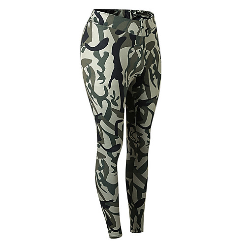 Women's Sporty Yoga Quick Dry Skinny Daily Holiday Leggings Pants Camouflage Full Length High Waist White Red Army Green
Women's Sporty Yoga Quick Dry Skinny Daily Holiday Leggings Pants Camouflage Full Length High Waist White Red Army Green