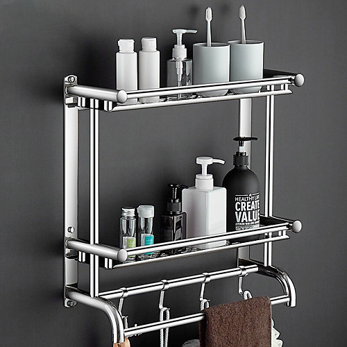 Faucet accessory - Superior Quality - Contemporary Stainless Steel Bathroom Shelves - Finish - Electroplated
Faucet accessory - Superior Quality - Contemporary Stainless Steel Bathroom Shelves - Finish - Electroplated