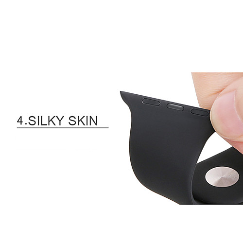 Watch Band for Apple Watch Series 5/4/3/2/1 Apple Sport Band Silicone Wrist Strap
Watch Band for Apple Watch Series 5/4/3/2/1 Apple Sport Band Silicone Wrist Strap