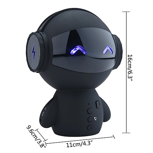 M110 TV Karaoke Intelligent Robot Bluetooth Speaker M10 Smart-robot Cute Bass Portable Stereo wireless speaker for Power Bank Karaoke
M110 TV Karaoke Intelligent Robot Bluetooth Speaker M10 Smart-robot Cute Bass Portable Stereo wireless speaker for Power Bank Karaoke