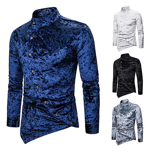 Plague Doctor Punk & Gothic Victorian Steampunk 17th Century Blouse / Shirt Men's Costume White / Black / Blue Vintage Cosplay Party Halloween
Plague Doctor Punk & Gothic Victorian Steampunk 17th Century Blouse / Shirt Men's Costume White / Black / Blue Vintage Cosplay Party Halloween