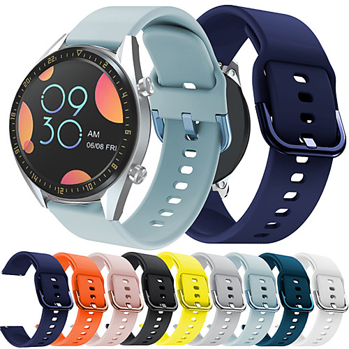 Sport Silicone Watch Band For Huawei Watch GT 2 46mm / 42mm / Watch 2 Pro / Honor Magic / GT Active Replaceable Bracelet Wrist Strap Wristband
Sport Silicone Watch Band For Huawei Watch GT 2 46mm / 42mm / Watch 2 Pro / Honor Magic / GT Active Replaceable Bracelet Wrist Strap Wristband