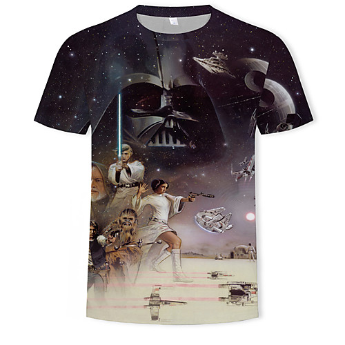 Men's T shirt Graphic Geometric Print Short Sleeve Daily Tops Streetwear Punk & Gothic Black
Men's T shirt Graphic Geometric Print Short Sleeve Daily Tops Streetwear Punk & Gothic Black