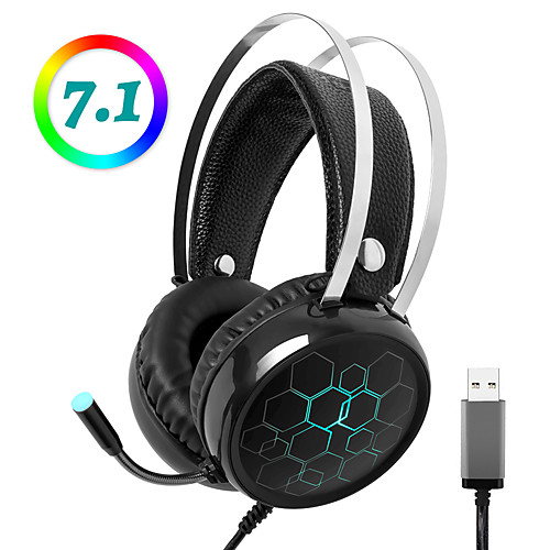 X1 Professional Virtual 7.1 Gaming Headset USB Wired Light Headphone with Mic Surround Sound for PC Computer For LOL for PUBG
X1 Professional Virtual 7.1 Gaming Headset USB Wired Light Headphone with Mic Surround Sound for PC Computer For LOL for PUBG