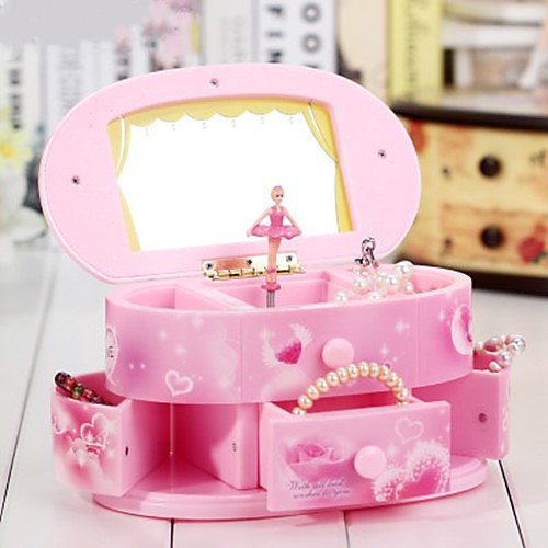 Music Box Music Jewelry box Ballerina Music Box Musical Jewellery Box Music Box Dancer Ballet Dancer Unique Plastic Women's Unisex Girls' Kid's Adults Graduation Gifts Toy Gift
Music Box Music Jewelry box Ballerina Music Box Musical Jewellery Box Music Box Dancer Ballet Dancer Unique Plastic Women's Unisex Girls' Kid's Adults Graduation Gifts Toy Gift