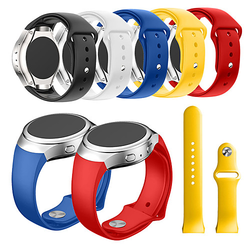 Smartwatch Band for Samsung Gear S2 SM-R720 / SM-R730 sport Band Fashion Soft comfortable Silicone Wrist Strap
Smartwatch Band for Samsung Gear S2 SM-R720 / SM-R730 sport Band Fashion Soft comfortable Silicone Wrist Strap