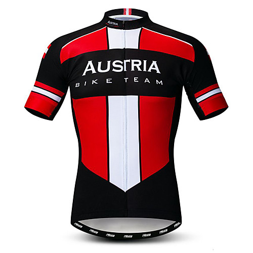 21Grams Men's Short Sleeve Cycling Jersey Summer Elastane Lycra Polyester Rough Black Australia Austria National Flag Bike Jersey Top Mountain Bike MTB Road Bike Cycling Quick Dry Moisture Wicking
21Grams Men's Short Sleeve Cycling Jersey Summer Elastane Lycra Polyester Rough Black Australia Austria National Flag Bike Jersey Top Mountain Bike MTB Road Bike Cycling Quick Dry Moisture Wicking