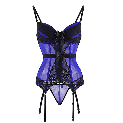 Women's Corset G-strings & Thongs Panties Sheer Lace Sexy Backless Overbust Corset
Women's Corset G-strings & Thongs Panties Sheer Lace Sexy Backless Overbust Corset