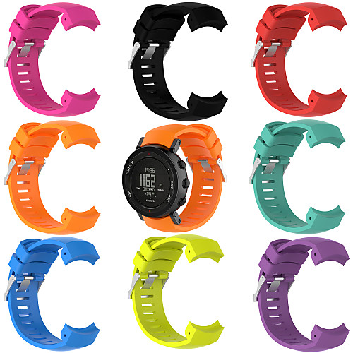 Watch Band for SUUNTO CORE ALU Black Suunto Sport Band Silicone Wrist Strap
Watch Band for SUUNTO CORE ALU Black Suunto Sport Band Silicone Wrist Strap