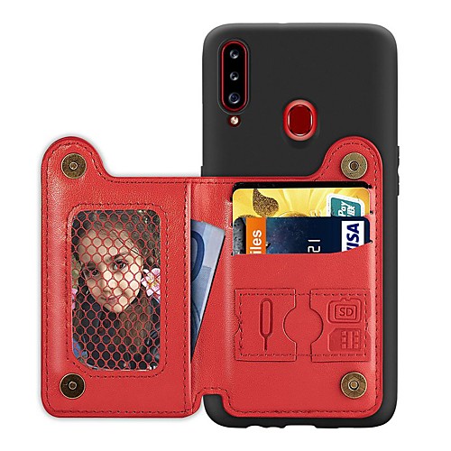 Case For Samsung Galaxy A20s(2019) / A10s(2019) / A70(2019) Card Holder / with Stand / Ultra-thin Back Cover Solid Colored PU Leather / TPU Case For Samsung A50/A40/A30/A7(2018)/A6(2018) /A8(2018)
Case For Samsung Galaxy A20s(2019) / A10s(2019) / A70(2019) Card Holder / with Stand / Ultra-thin Back Cover Solid Colored PU Leather / TPU Case For Samsung A50/A40/A30/A7(2018)/A6(2018) /A8(2018)