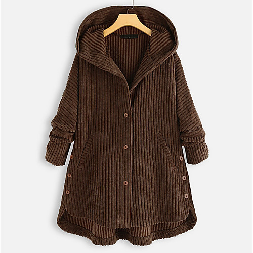 Women's Coat Daily Fall & Winter Long Coat Hooded Regular Fit Jacket Long Sleeve Solid Colored Green Black
Women's Coat Daily Fall & Winter Long Coat Hooded Regular Fit Jacket Long Sleeve Solid Colored Green Black