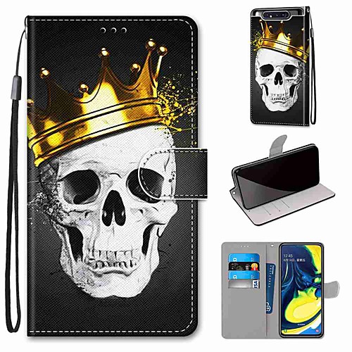 Case For Samsung Galaxy S10 / S10 Plus / S10 E Wallet / Card Holder / with Stand Crown Skull PU Leather / TPU for A10s / A20s / A50(2019) / A70(2019) / A90(2019) / Note 10 Plus / J6 Plus(2018)
Case For Samsung Galaxy S10 / S10 Plus / S10 E Wallet / Card Holder / with Stand Crown Skull PU Leather / TPU for A10s / A20s / A50(2019) / A70(2019) / A90(2019) / Note 10 Plus / J6 Plus(2018)