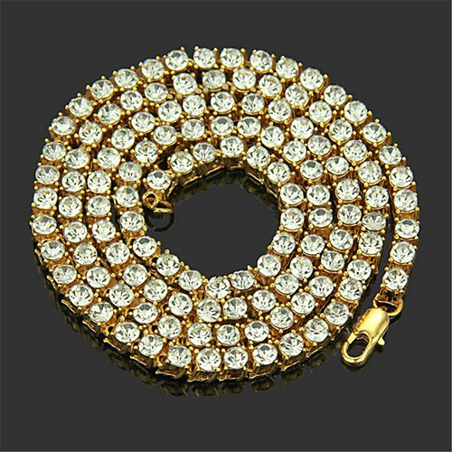 Men's Chain Necklace Long Necklace Classic Precious Unique Design Fashion Zircon Gold Plated Chrome Silver Gold 50,55 cm Necklace Jewelry 1pc For Street Daily Work
Men's Chain Necklace Long Necklace Classic Precious Unique Design Fashion Zircon Gold Plated Chrome Silver Gold 50,55 cm Necklace Jewelry 1pc For Street Daily Work