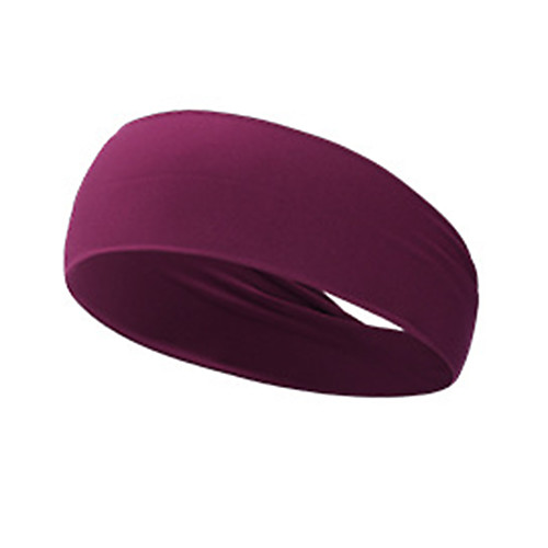 Ice Silk Sweat Headband Sweatband Sports Headband Women's Men's Headwear Solid Colored Thermal Warm Windproof Dust Proof for Fitness Running Jogging Autumn / Fall Winter Spring Dark Grey Purple Army 
Ice Silk Sweat Headband Sweatband Sports Headband Women's Men's Headwear Solid Colored Thermal Warm Windproof Dust Proof for Fitness Running Jogging Autumn / Fall Winter Spring Dark Grey Purple Army