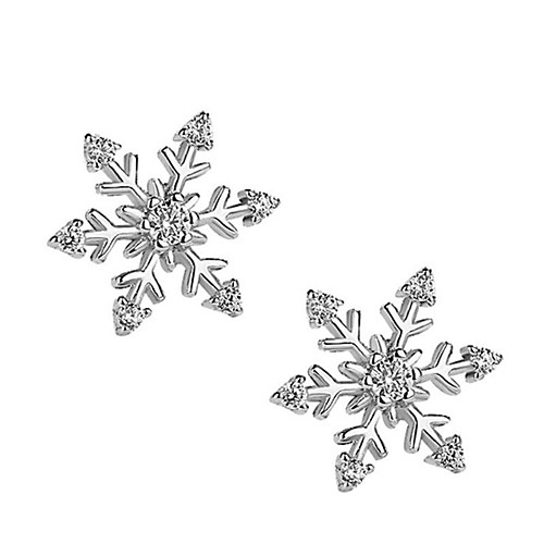 Women's Earrings Geometrical Snowflake Stylish Earrings Jewelry Silver For Gift Daily 1 Pair
Women's Earrings Geometrical Snowflake Stylish Earrings Jewelry Silver For Gift Daily 1 Pair