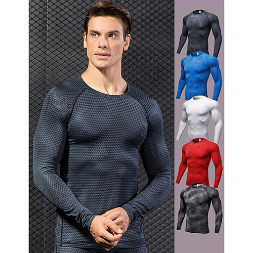 YUERLIAN Men's Compression Shirt Yoga Top Summer Optical Illusion Red Blue Grey White Black Spandex Fitness Gym Workout Running Tee Tshirt Base Layer Plus Size Long Sleeve Sport Activewear Quick Dry
YUERLIAN Men's Compression Shirt Yoga Top Summer Optical Illusion Red Blue Grey White Black Spandex Fitness Gym Workout Running Tee Tshirt Base Layer Plus Size Long Sleeve Sport Activewear Quick Dry