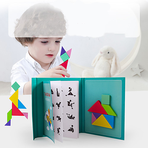 Tangram Building Blocks Jigsaw Puzzle Magnetic Kid's Unisex Boys' Girls' Toy Gift / Wooden Puzzle
Tangram Building Blocks Jigsaw Puzzle Magnetic Kid's Unisex Boys' Girls' Toy Gift / Wooden Puzzle