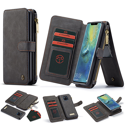 CaseMe Huawei P30 Mate 20 Pro Wallet Case Magnetic 2 in 1 Case Black All-in-One Handmade Trifold Leather Removable Slim TPU PC Case Card Slots Smart Case Flip Case Cover for Huawei P30 Pro
CaseMe Huawei P30 Mate 20 Pro Wallet Case Magnetic 2 in 1 Case Black All-in-One Handmade Trifold Leather Removable Slim TPU PC Case Card Slots Smart Case Flip Case Cover for Huawei P30 Pro
