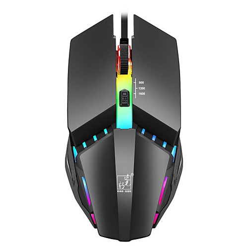 Gaming Mouse Laptop High Sensitivity USB Wired Plug And Play Silent Glowing Mice 7 Colors Lighting 4 Keys Professional ABS
Gaming Mouse Laptop High Sensitivity USB Wired Plug And Play Silent Glowing Mice 7 Colors Lighting 4 Keys Professional ABS