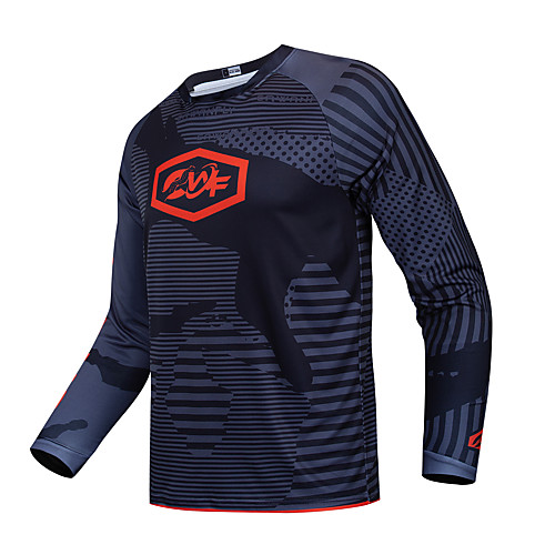 CAWANFLY Men's Long Sleeve Cycling Jersey Downhill Jersey Dirt Bike Jersey Winter Summer Polyester Black Bike Jersey Top Mountain Bike MTB Thermal Warm Quick Dry Breathable Sports Clothing Apparel
CAWANFLY Men's Long Sleeve Cycling Jersey Downhill Jersey Dirt Bike Jersey Winter Summer Polyester Black Bike Jersey Top Mountain Bike MTB Thermal Warm Quick Dry Breathable Sports Clothing Apparel