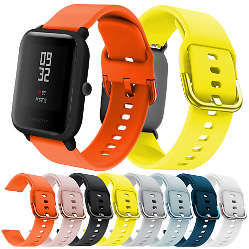Smartwatch Band for Amazfit Bip Younth Watch / Amazfit Bip / Bip Lite / GTS / GTR 42mm Huami Amazfit sport Band Fashion Soft comfortable Silicone Wrist Strap 20mm
Smartwatch Band for Amazfit Bip Younth Watch / Amazfit Bip / Bip Lite / GTS / GTR 42mm Huami Amazfit sport Band Fashion Soft comfortable Silicone Wrist Strap 20mm