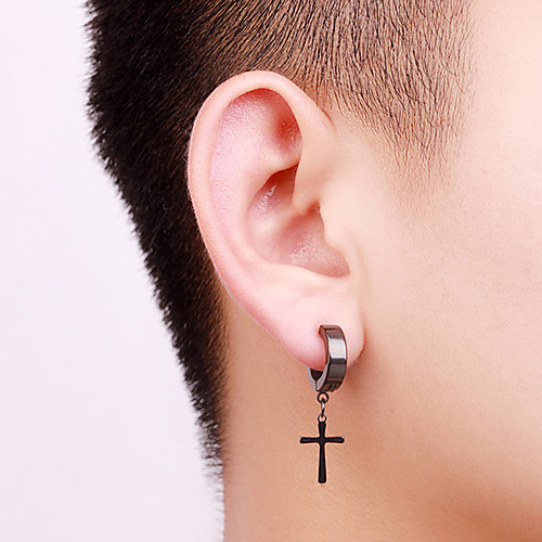 Men's Earrings Classic Mini Earrings Jewelry Silver / Gold / Rainbow For Christmas Party Anniversary Carnival Festival 1pc
Men's Earrings Classic Mini Earrings Jewelry Silver / Gold / Rainbow For Christmas Party Anniversary Carnival Festival 1pc