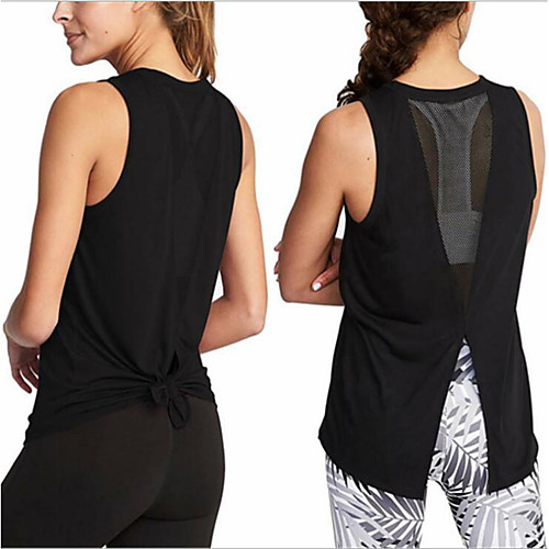 Women's Yoga Top Tank Top Summer Solid Color White Red Black Cotton Fitness Gym Workout Top Plus Size Short Sleeve Sport Activewear Quick Dry Moisture Wicking Breathable Micro-elastic Slim
Women's Yoga Top Tank Top Summer Solid Color White Red Black Cotton Fitness Gym Workout Top Plus Size Short Sleeve Sport Activewear Quick Dry Moisture Wicking Breathable Micro-elastic Slim