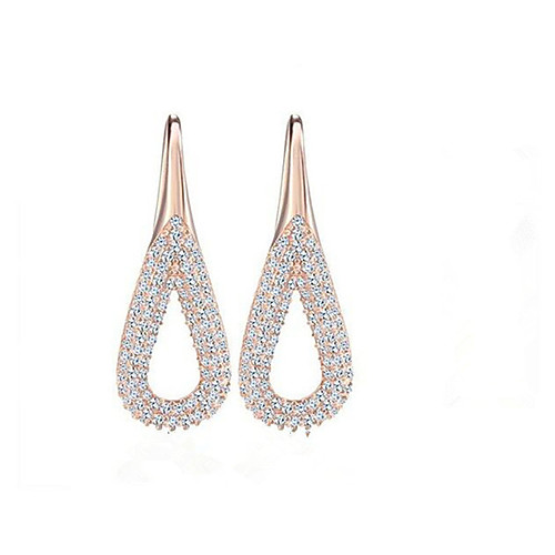 Women's White Cubic Zirconia Drop Earrings Dangle Earrings Hollow Out Flower Stylish Earrings Jewelry Rose Gold / Silver / Gold For Daily Work 1 Pair
Women's White Cubic Zirconia Drop Earrings Dangle Earrings Hollow Out Flower Stylish Earrings Jewelry Rose Gold / Silver / Gold For Daily Work 1 Pair