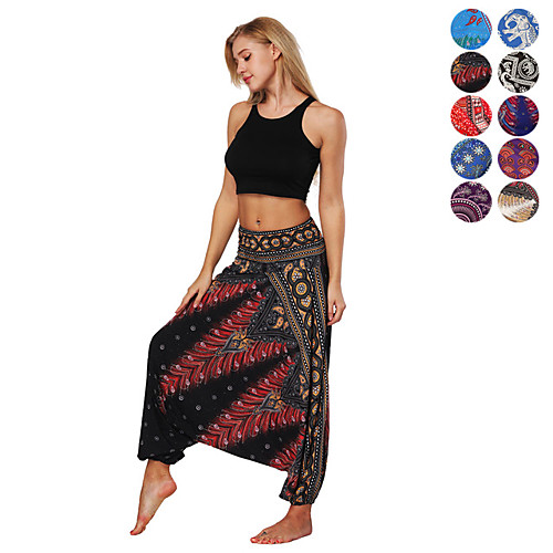 Women's High Waist Yoga Pants Harem Baggy Bloomers Quick Dry Lightweight Bohemian Hippie Boho Black / White Black / Red Purple Fitness Gym Workout Dance Summer Sports Activewear Stretchy Loose
Women's High Waist Yoga Pants Harem Baggy Bloomers Quick Dry Lightweight Bohemian Hippie Boho Black / White Black / Red Purple Fitness Gym Workout Dance Summer Sports Activewear Stretchy Loose