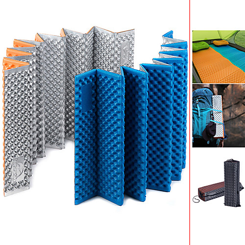 Naturehike Sleeping Pad Camping Foam Pads Outdoor Camping Portable Moistureproof Ultra Light (UL) Thick Aluminium IXPE 18356 cm for 1 person Camping / Hiking Outdoor All Seasons Blue Orange
Naturehike Sleeping Pad Camping Foam Pads Outdoor Camping Portable Moistureproof Ultra Light (UL) Thick Aluminium IXPE 18356 cm for 1 person Camping / Hiking Outdoor All Seasons Blue Orange