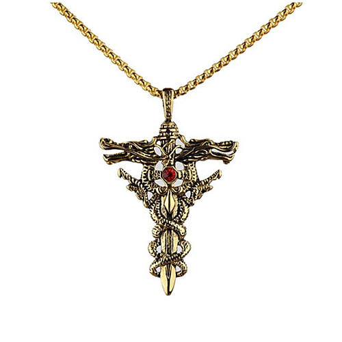 Men's Pendant Necklace Geometrical Cross Fashion Titanium Steel Silver Gold 50 cm Necklace Jewelry 1pc For Gift Daily
Men's Pendant Necklace Geometrical Cross Fashion Titanium Steel Silver Gold 50 cm Necklace Jewelry 1pc For Gift Daily