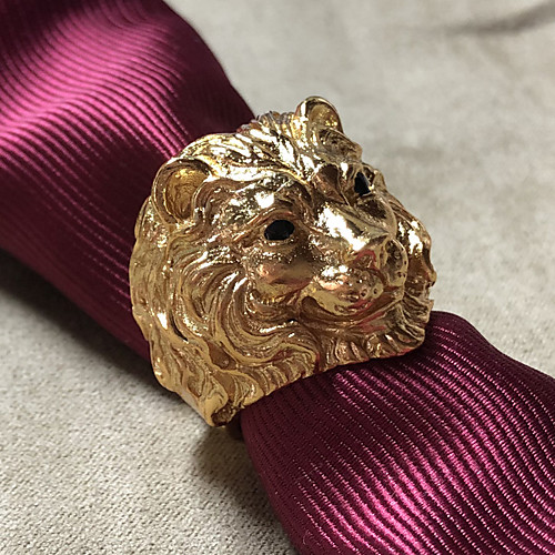 Band Ring Vintage Style Gold Copper Gold Plated Lion Precious Vintage Fashion 1pc 9 10 / Men's
Band Ring Vintage Style Gold Copper Gold Plated Lion Precious Vintage Fashion 1pc 9 10 / Men's