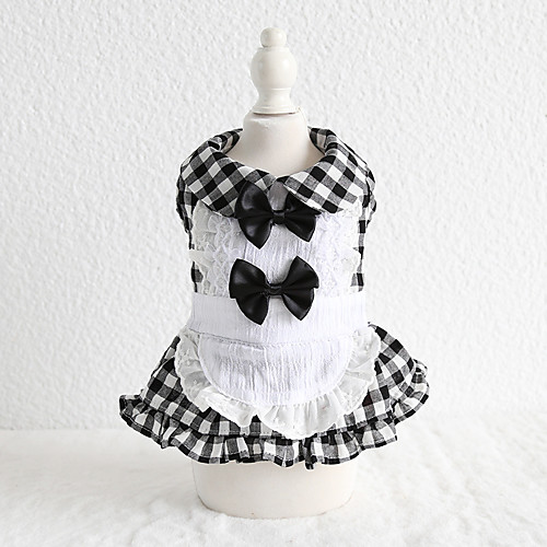 Dog Costume Dress Dog Clothes Breathable Black Costume Beagle Bichon Frise Chihuahua Cotton Plaid / Check Bowknot Lace Cosplay Casual / Sporty XS S M L XL
Dog Costume Dress Dog Clothes Breathable Black Costume Beagle Bichon Frise Chihuahua Cotton Plaid / Check Bowknot Lace Cosplay Casual / Sporty XS S M L XL