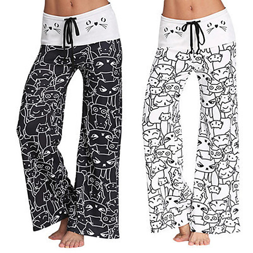 Women's Yoga Pants Drawstring Pants / Trousers Quick Dry White Black Cotton Fitness Gym Workout Dance Sports Activewear Loose
Women's Yoga Pants Drawstring Pants / Trousers Quick Dry White Black Cotton Fitness Gym Workout Dance Sports Activewear Loose