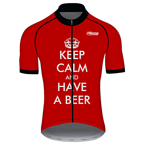 21Grams Men's Short Sleeve Cycling Jersey Summer Spandex Polyester Black / Red Solid Color Crown Bike Jersey Top Mountain Bike MTB Road Bike Cycling UV Resistant Quick Dry Breathable Sports Clothing
21Grams Men's Short Sleeve Cycling Jersey Summer Spandex Polyester Black / Red Solid Color Crown Bike Jersey Top Mountain Bike MTB Road Bike Cycling UV Resistant Quick Dry Breathable Sports Clothing
