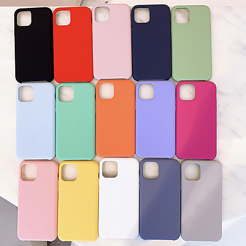 Simple Case for Apple iPhone 11 / 11 Pro / 11 ProMax Pure Color Shockproof Case / Multi Color Protective Cover Ultra-thin Mobile Phone Case Back Cover Solid Colored TPU
Simple Case for Apple iPhone 11 / 11 Pro / 11 ProMax Pure Color Shockproof Case / Multi Color Protective Cover Ultra-thin Mobile Phone Case Back Cover Solid Colored TPU