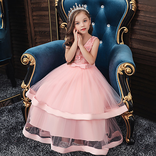 Princess Flapper Dress Dress Party Costume Girls' Movie Cosplay Cosplay Costume Party Yellow Red Pink Dress Christmas Children's Day New Year Polyester Organza
Princess Flapper Dress Dress Party Costume Girls' Movie Cosplay Cosplay Costume Party Yellow Red Pink Dress Christmas Children's Day New Year Polyester Organza