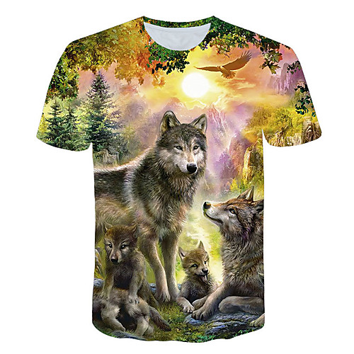 Men's T shirt Shirt Geometric Plus Size Print Short Sleeve Daily Tops Basic Streetwear Round Neck Green
Men's T shirt Shirt Geometric Plus Size Print Short Sleeve Daily Tops Basic Streetwear Round Neck Green