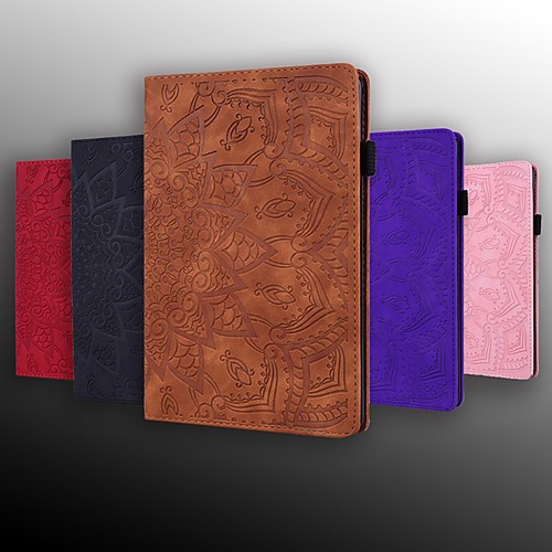 Case For Samsung Galaxy Tab A2 10.5(2018)/Tab A 10.1(2019)T510/ Tab A 8.0(2019)T290/295 Wallet / Card Holder / Embossed Full Body Cases Solid Colored / Flower PU Leather For Galaxy T580/T720/T830/T860
Case For Samsung Galaxy Tab A2 10.5(2018)/Tab A 10.1(2019)T510/ Tab A 8.0(2019)T290/295 Wallet / Card Holder / Embossed Full Body Cases Solid Colored / Flower PU Leather For Galaxy T580/T720/T830/T860