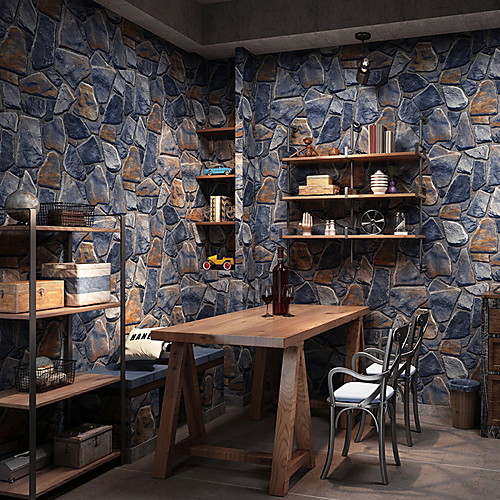 Wallpaper Wall Covering Sticker Film Rock Brick Adhesive Required Non Woven Home Décor 100053 cm
Wallpaper Wall Covering Sticker Film Rock Brick Adhesive Required Non Woven Home Décor 100053 cm