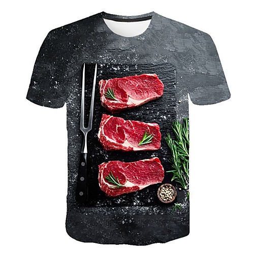 Men's T shirt Graphic Geometric Plus Size Print Short Sleeve Daily Tops Basic Streetwear Black
Men's T shirt Graphic Geometric Plus Size Print Short Sleeve Daily Tops Basic Streetwear Black