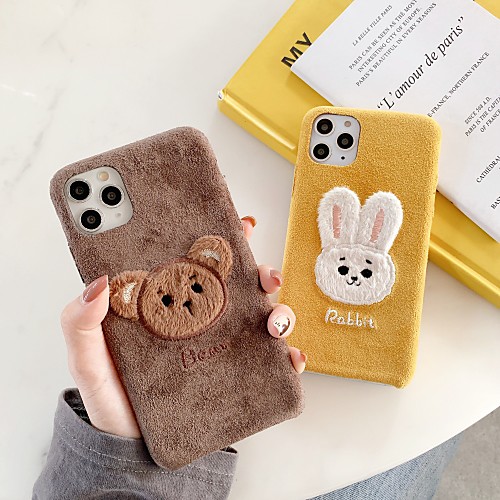 Funny Embroidery Case For Apple iPhone 11 / iPhone 11 Pro / iPhone 11 Pro Max Shockproof / Dustproof / Ultra-thin Back Cover Cartoon Plush Textile For Apple iPhone 7 / iPhone 8
Funny Embroidery Case For Apple iPhone 11 / iPhone 11 Pro / iPhone 11 Pro Max Shockproof / Dustproof / Ultra-thin Back Cover Cartoon Plush Textile For Apple iPhone 7 / iPhone 8