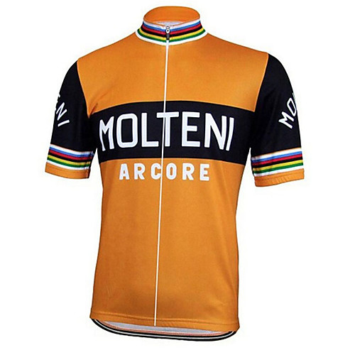 21Grams Men's Short Sleeve Cycling Jersey Summer Spandex Polyester Black / Orange Italy National Flag Bike Jersey Top Mountain Bike MTB Road Bike Cycling UV Resistant Quick Dry Breathable Sports
21Grams Men's Short Sleeve Cycling Jersey Summer Spandex Polyester Black / Orange Italy National Flag Bike Jersey Top Mountain Bike MTB Road Bike Cycling UV Resistant Quick Dry Breathable Sports