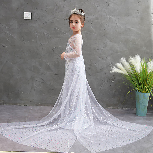 Princess Dress Girls' Movie Cosplay Vacation Dress Halloween White Dress Halloween Children's Day
Princess Dress Girls' Movie Cosplay Vacation Dress Halloween White Dress Halloween Children's Day