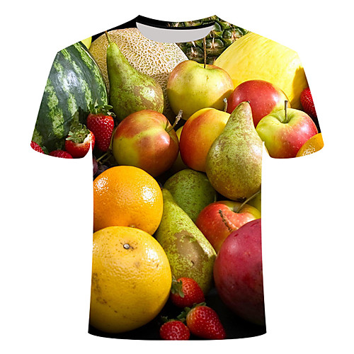Men's T shirt Shirt Geometric Plus Size Print Short Sleeve Daily Tops Basic Streetwear Round Neck Yellow
Men's T shirt Shirt Geometric Plus Size Print Short Sleeve Daily Tops Basic Streetwear Round Neck Yellow