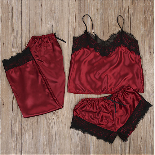 Women's Normal Matching Bralettes Suits Lace Patchwork Solid Colored Silk Polyester Deep U S Blushing Pink / Sexy
Women's Normal Matching Bralettes Suits Lace Patchwork Solid Colored Silk Polyester Deep U S Blushing Pink / Sexy