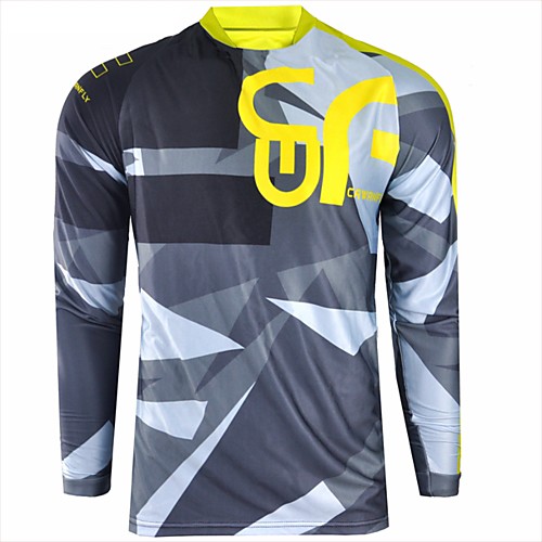 CAWANFLY Men's Long Sleeve Cycling Jersey Downhill Jersey Dirt Bike Jersey Winter Summer Polyester Black Patchwork Geometic Novelty Bike Jersey Top Mountain Bike MTB Quick Dry Breathable Back Pocket
CAWANFLY Men's Long Sleeve Cycling Jersey Downhill Jersey Dirt Bike Jersey Winter Summer Polyester Black Patchwork Geometic Novelty Bike Jersey Top Mountain Bike MTB Quick Dry Breathable Back Pocket